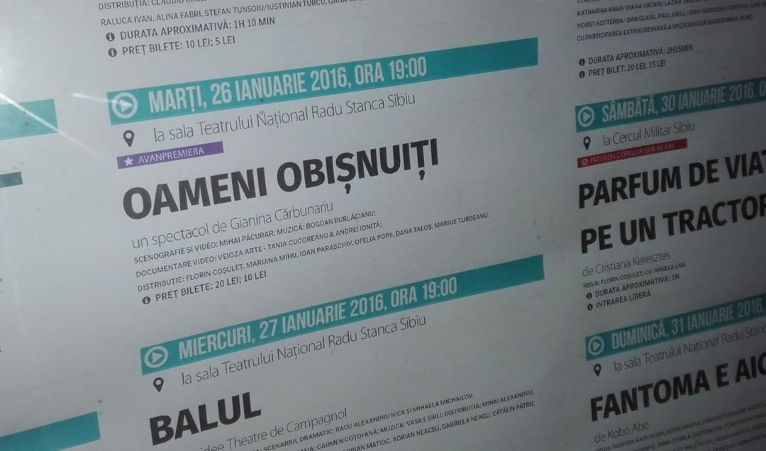 „Oameni obișnuiți” (RO, teatral)